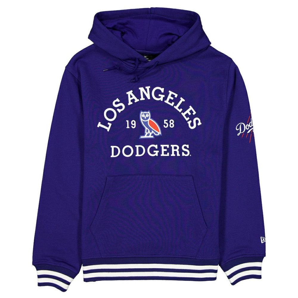Los Angeles Dodgers OVO x Heavyweight Fleece Hoodie Royal | New Era