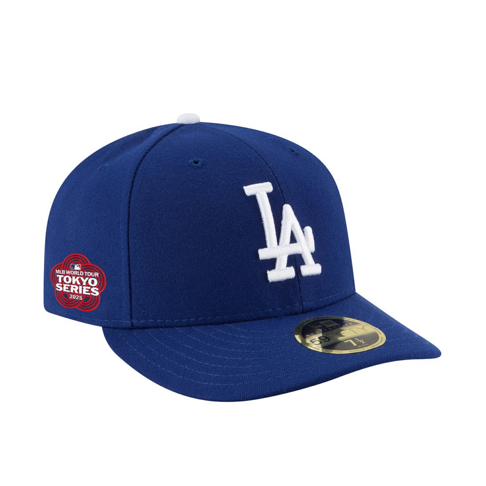 Los Angeles Dodgers 2025 MLB World Tour: Tokyo Series Side Patch Low Profile 59FIFTY Fitted Hat Royal | New Era