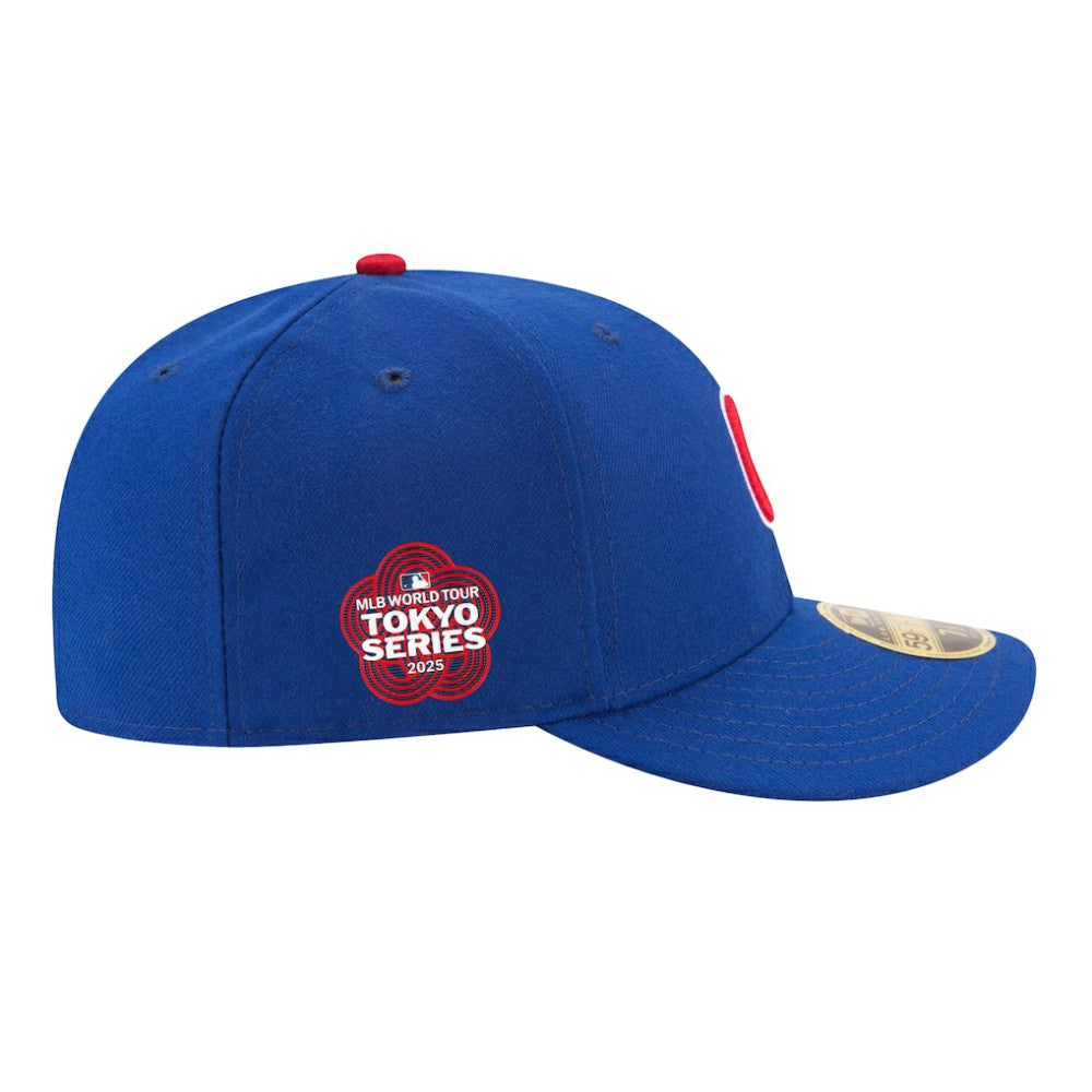 Chicago Cubs 2025 MLB World Tour: Tokyo Series Side Patch Low Profile 59FIFTY Fitted Hat Royal | New Era