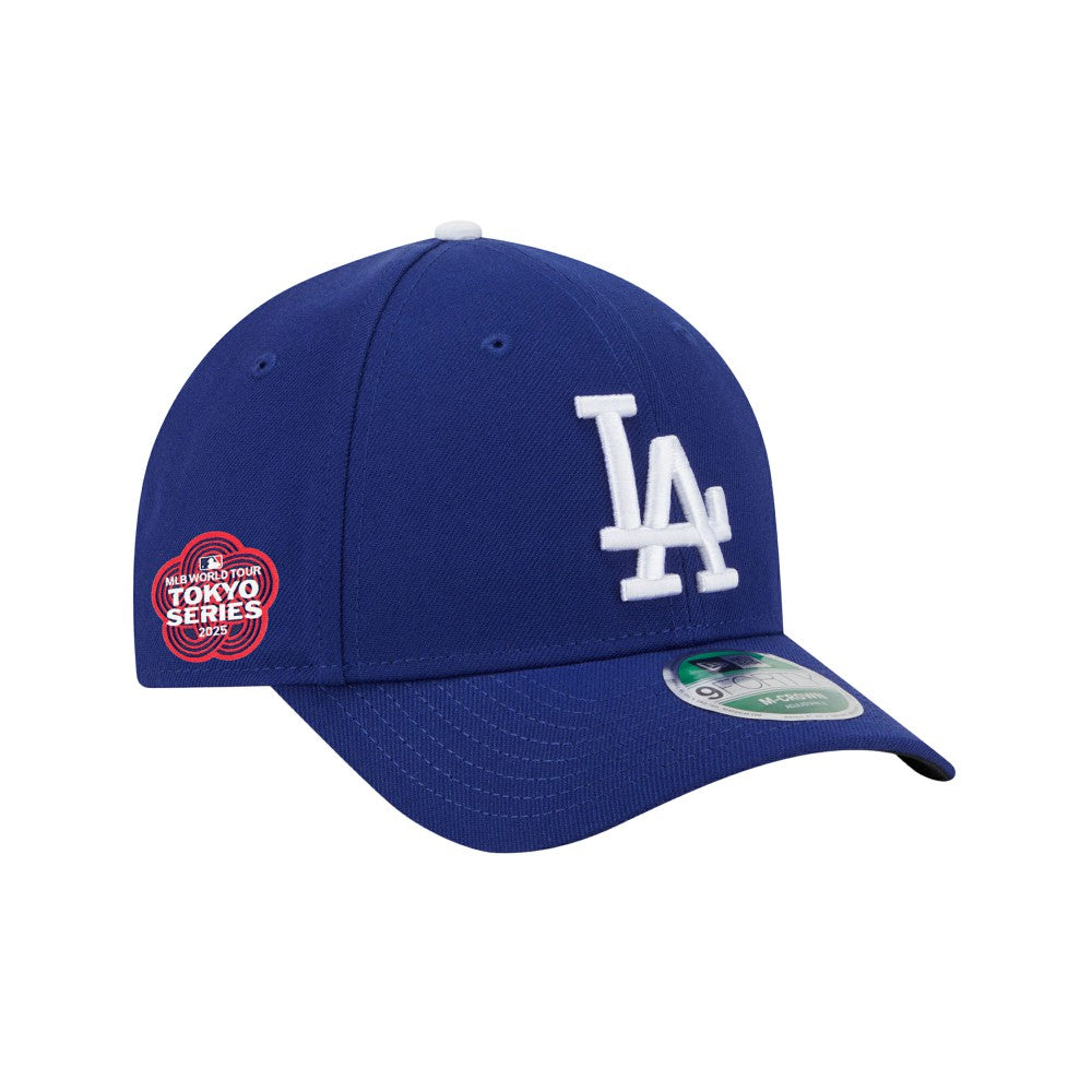 Los Angeles Dodgers 2025 MLB World Tour: Tokyo Series Side Patch 9FORTY M-Crown Adjustable Hat Royal | New Era