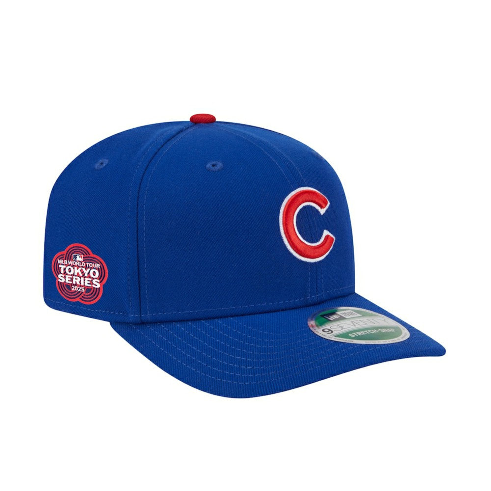 Chicago Cubs 2025 MLB World Tour: Tokyo Series Side Patch 9SEVENTY Stretch-Snap Hat Royal | New Era
