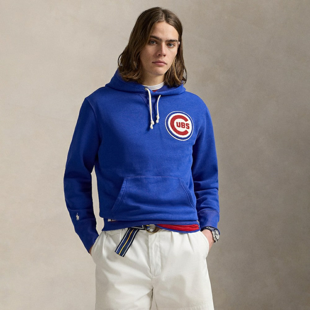 Cubs Polo Ralph Lauren Fleece Hoodie Royal