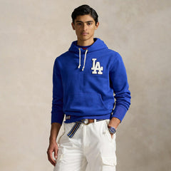 Dodgers Polo Ralph Lauren Fleece Hoodie Royal