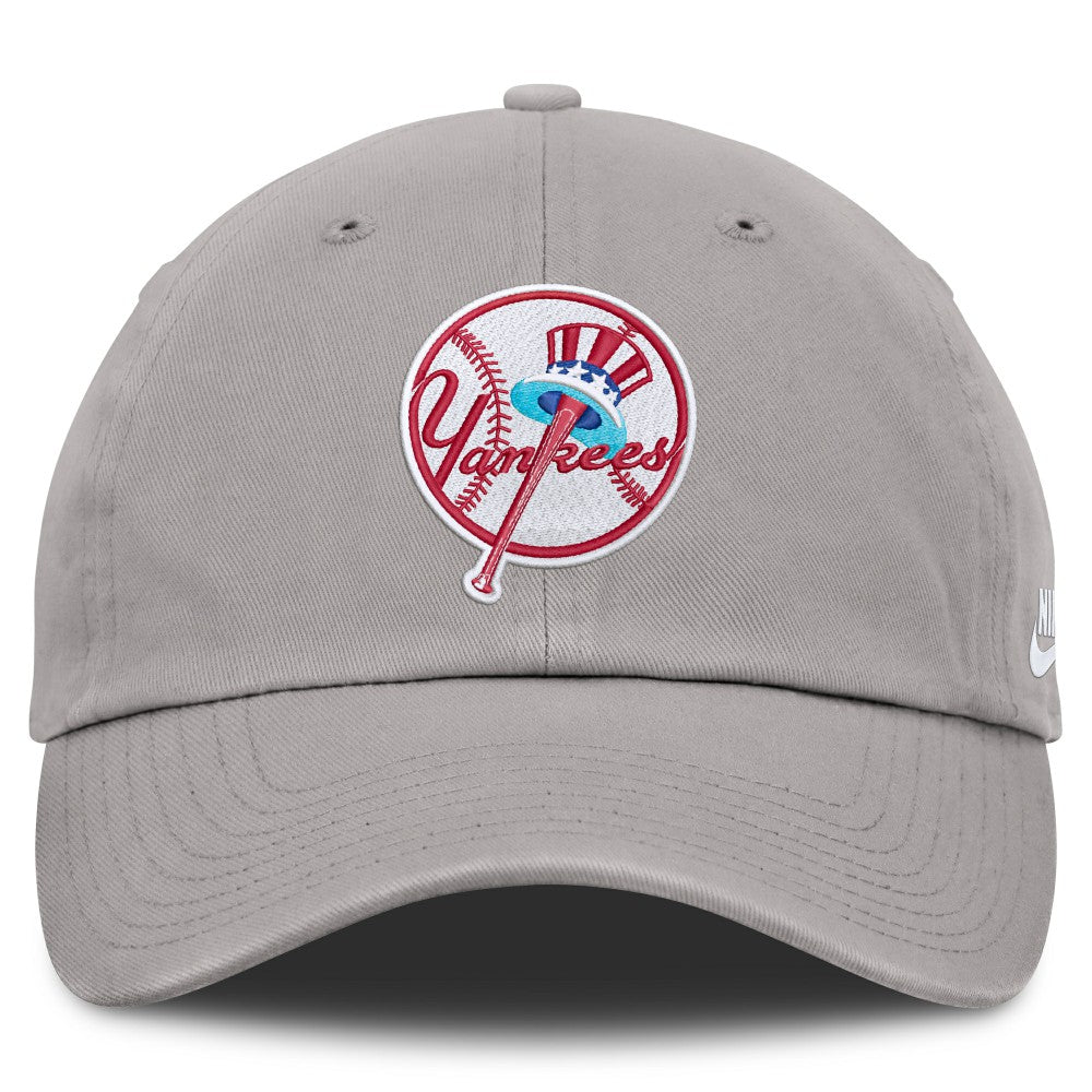 New York Yankees Cooperstown Collection Club Adjustable Hat Gray | Nike