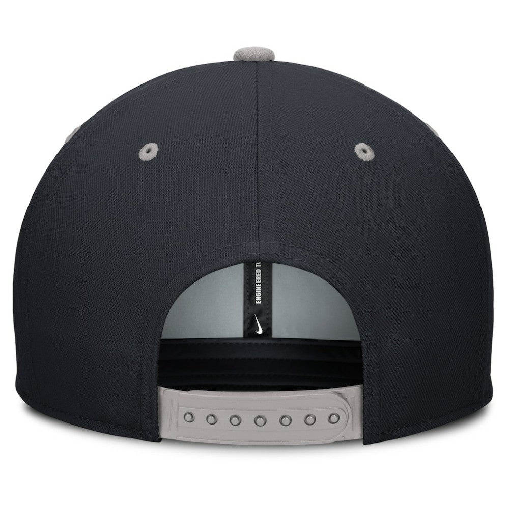 New York Yankees Cooperstown Collection Pro Dri-FIT Snapback Hat Navy/Gray | Nike