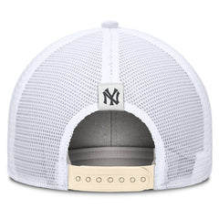 New York Yankees Cooperstown Collection Dri-FIT Rise Trucker Adjustable Hat Natural | Nike