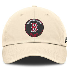 Boston Red Sox Cooperstown Collection Club Adjustable Hat Natural | Nike