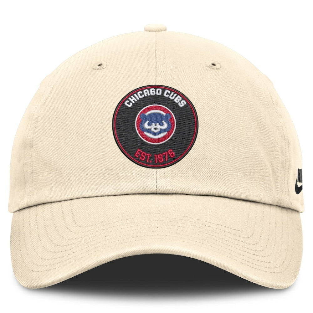 Chicago Cubs Cooperstown Collection Club Adjustable Hat Natural | Nike