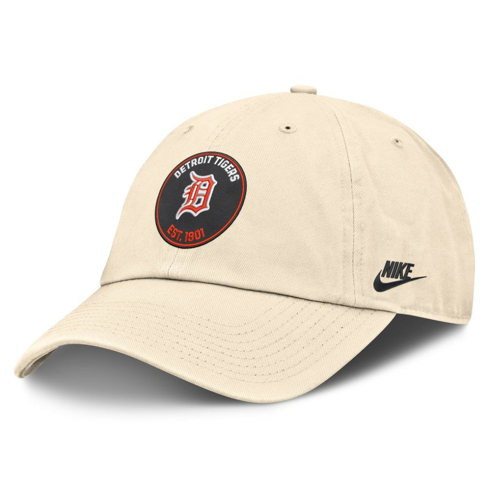 Detroit Tigers Cooperstown Collection Club Adjustable Hat Natural | Nike