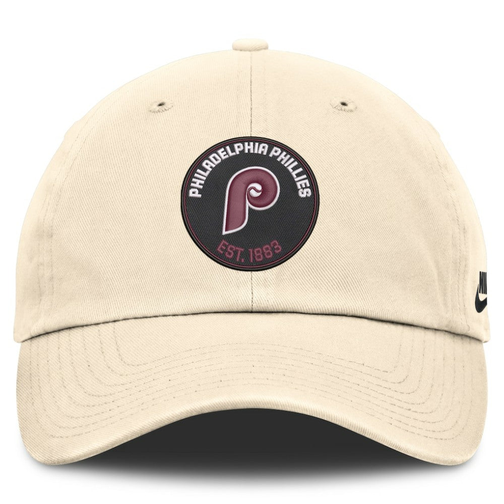 Philadelphia Phillies Cooperstown Collection Club Adjustable Hat Natural | Nike