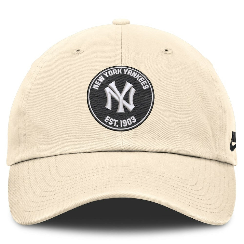 New York Yankees Cooperstown Collection Club Adjustable Hat Natural | Nike