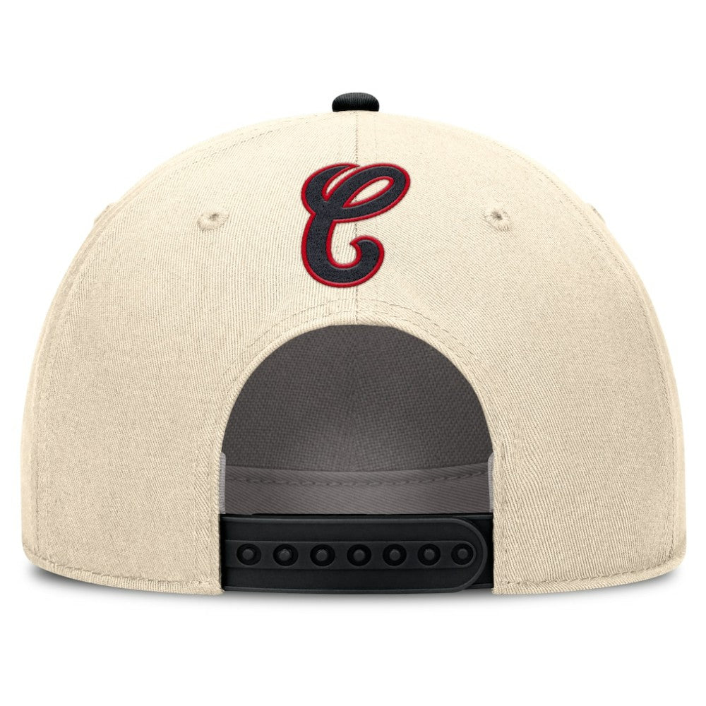Chicago White Sox Cooperstown Collection Rise Adjustable Hat Natural/Black | Nike