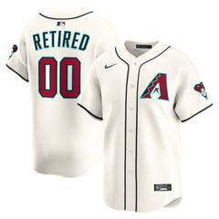Arizona Diamondbacks Home Limited Pick-A-Player Retired Roster Jersey - Cream