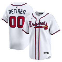 Atlanta Braves Home Limited Pick-A-Player Retired Roster Jersey White | Nike