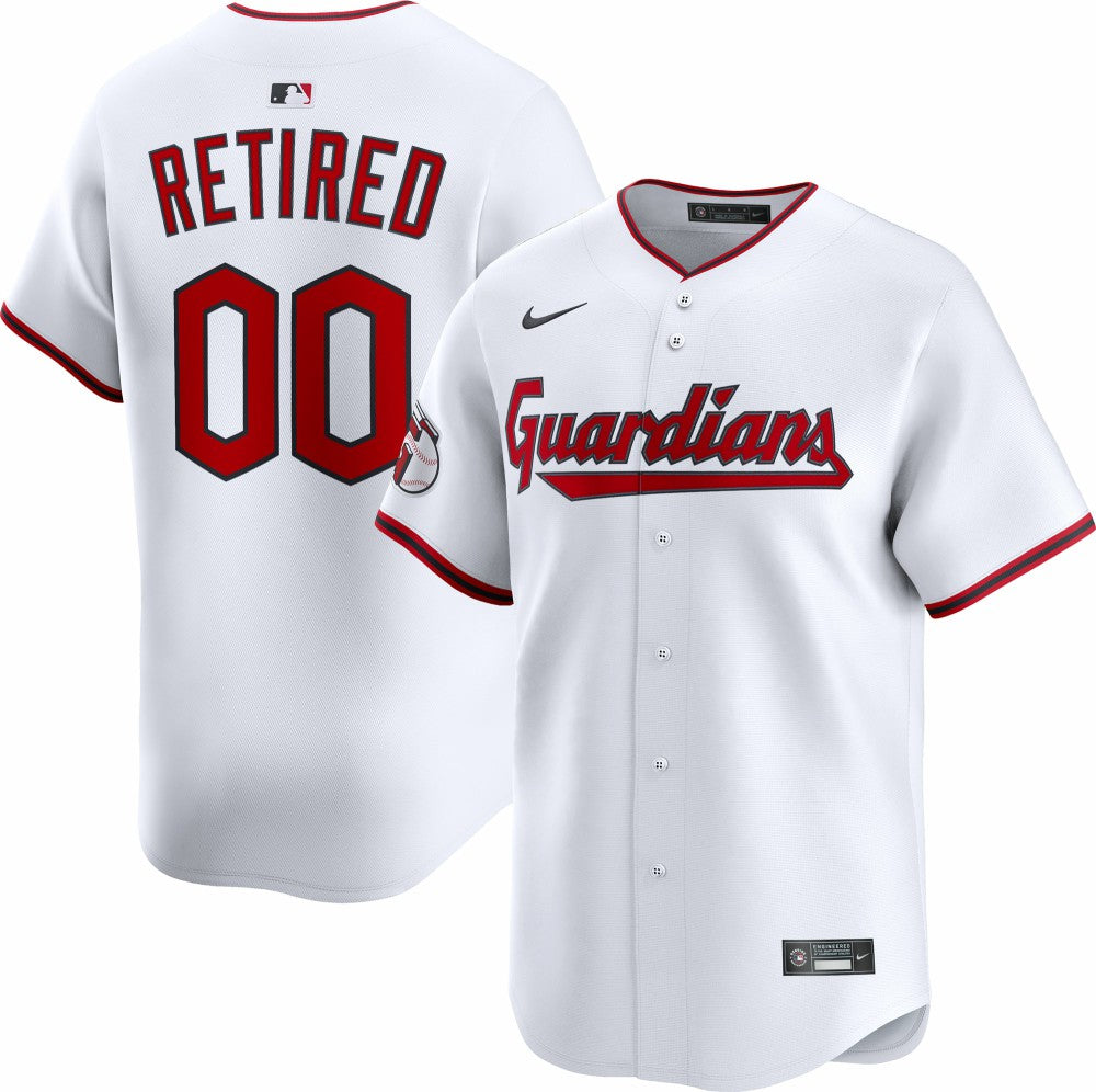Cleveland Guardians Home Limited Pick-A-Player Retired Roster Jersey White | Nike
