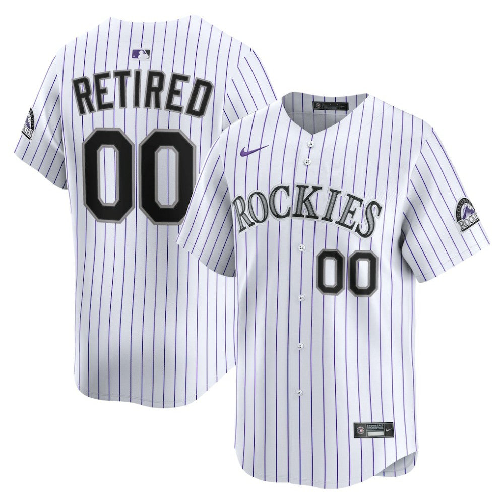 Colorado Rockies Home Limited Pick-A-Player Retired Roster Jersey White | Nike