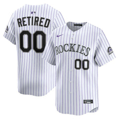 Colorado Rockies Home Limited Pick-A-Player Retired Roster Jersey White | Nike