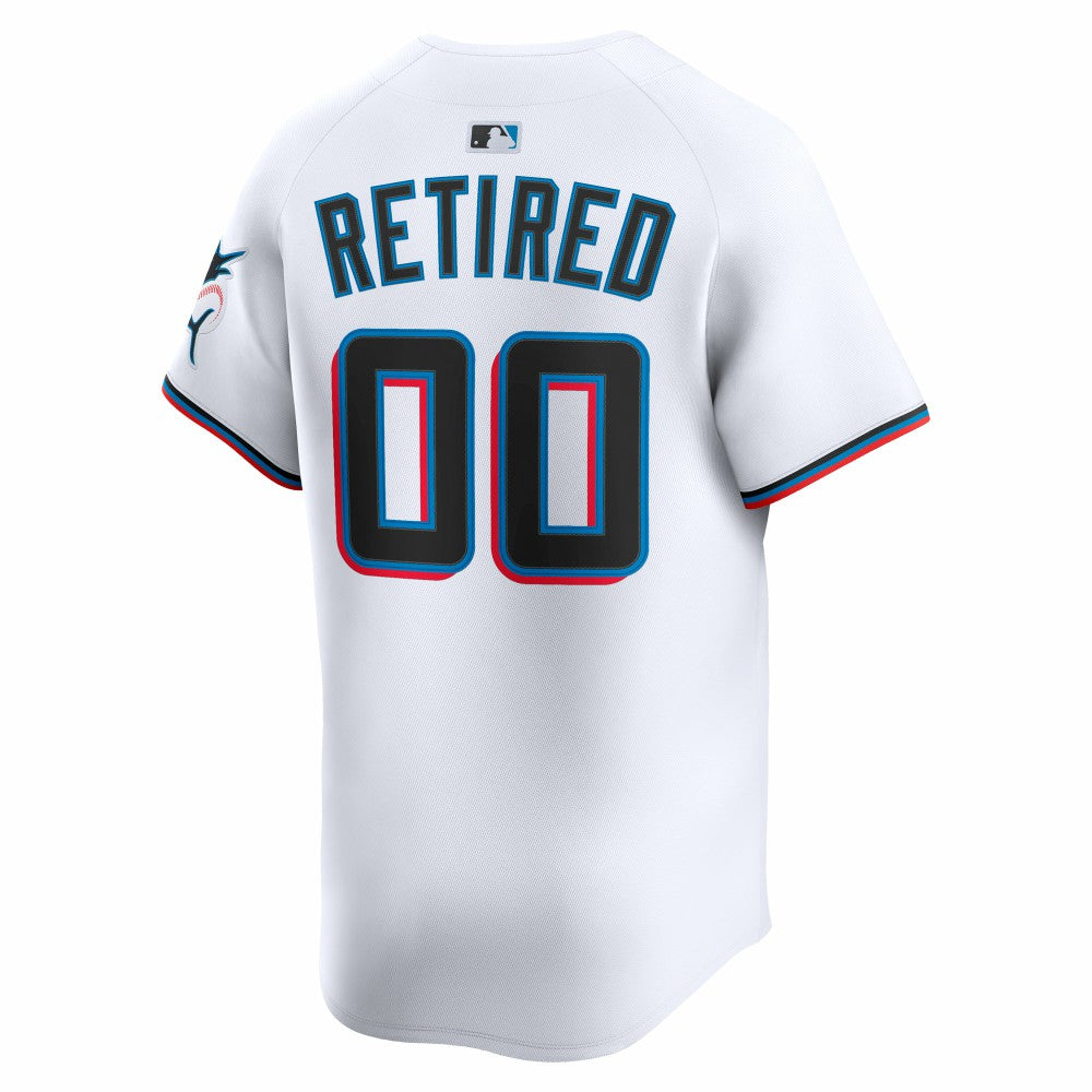 Miami Marlins Home Limited Pick-A-Player Retired Roster Jersey White | Nike