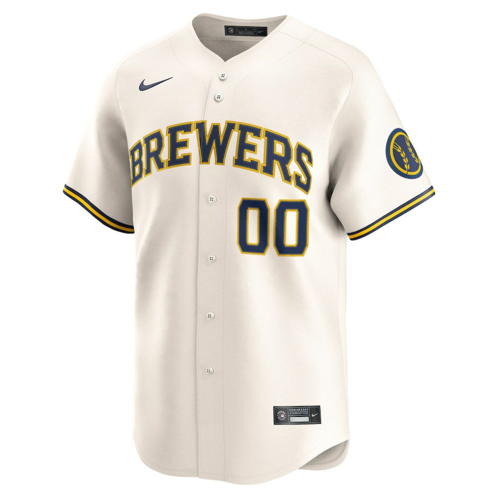 Milwaukee Brewers Home Limited Pick-A-Player Retired Roster Jersey Cream | Nike