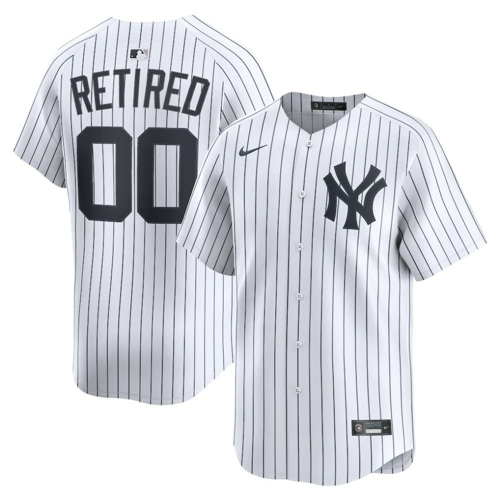 New York Yankees Home Limited Pick-A-Player Retired Roster Jersey White | Nike
