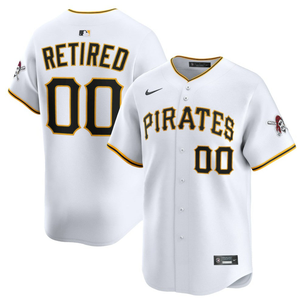 Pittsburgh Pirates Home Limited Pick-A-Player Retired Roster Jersey White | Nike