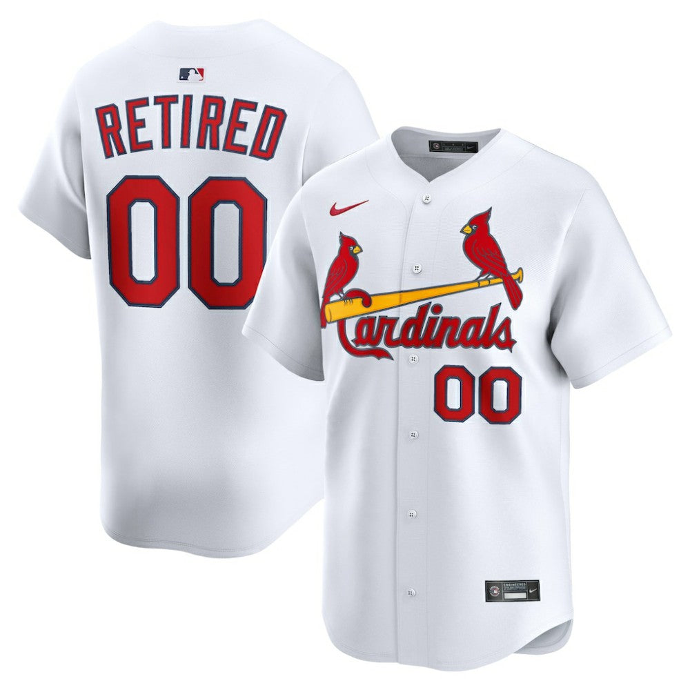 St. Louis Cardinals Home Limited Pick-A-Player Retired Roster Jersey White | Nike