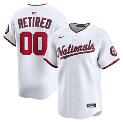 Washington Nationals Home Limited Pick-A-Player Retired Roster Jersey - White