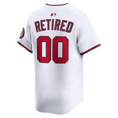 Washington Nationals Home Limited Pick-A-Player Retired Roster Jersey - White