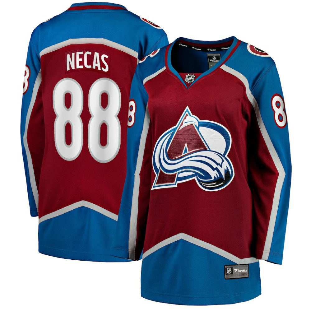Martin Necas Colorado Avalanche Fanatics Women's Breakaway Player Jersey Burgundy