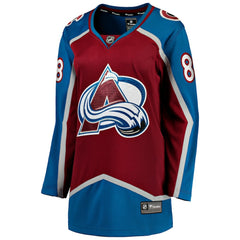 Martin Necas Colorado Avalanche Fanatics Women's Breakaway Player Jersey Burgundy
