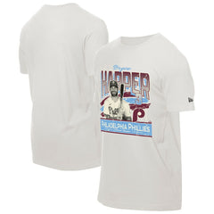Bryce Harper Philadelphia Phillies Batter Up T-Shirt Cream | New Era