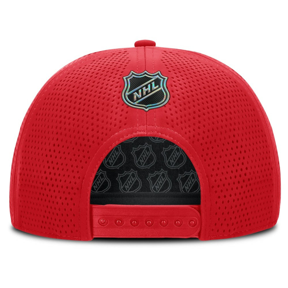 Chicago Blackhawks Fanatics Centennial Pinched Front Adjustable Hat Red