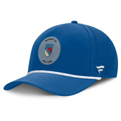 New York Rangers Fanatics Centennial Authentic Pro Pinched Front Adjustable Hat Blue