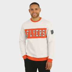 Philadelphia Flyers Darius Rucker Collection by Fanatics Colorblock Pullover Sweatshirt Cream