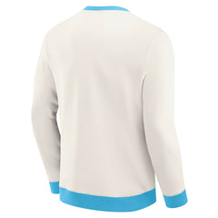 Utah Hockey Club Darius Rucker Collection by Fanatics Colorblock Pullover Sweatshirt Cream