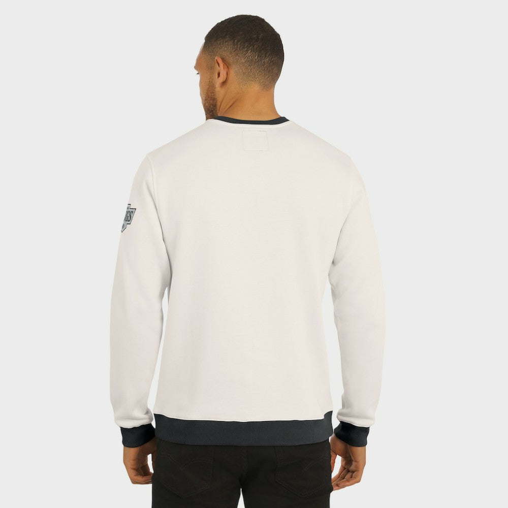 Los Angeles Kings Darius Rucker Collection by Fanatics Colorblock Pullover Sweatshirt Cream