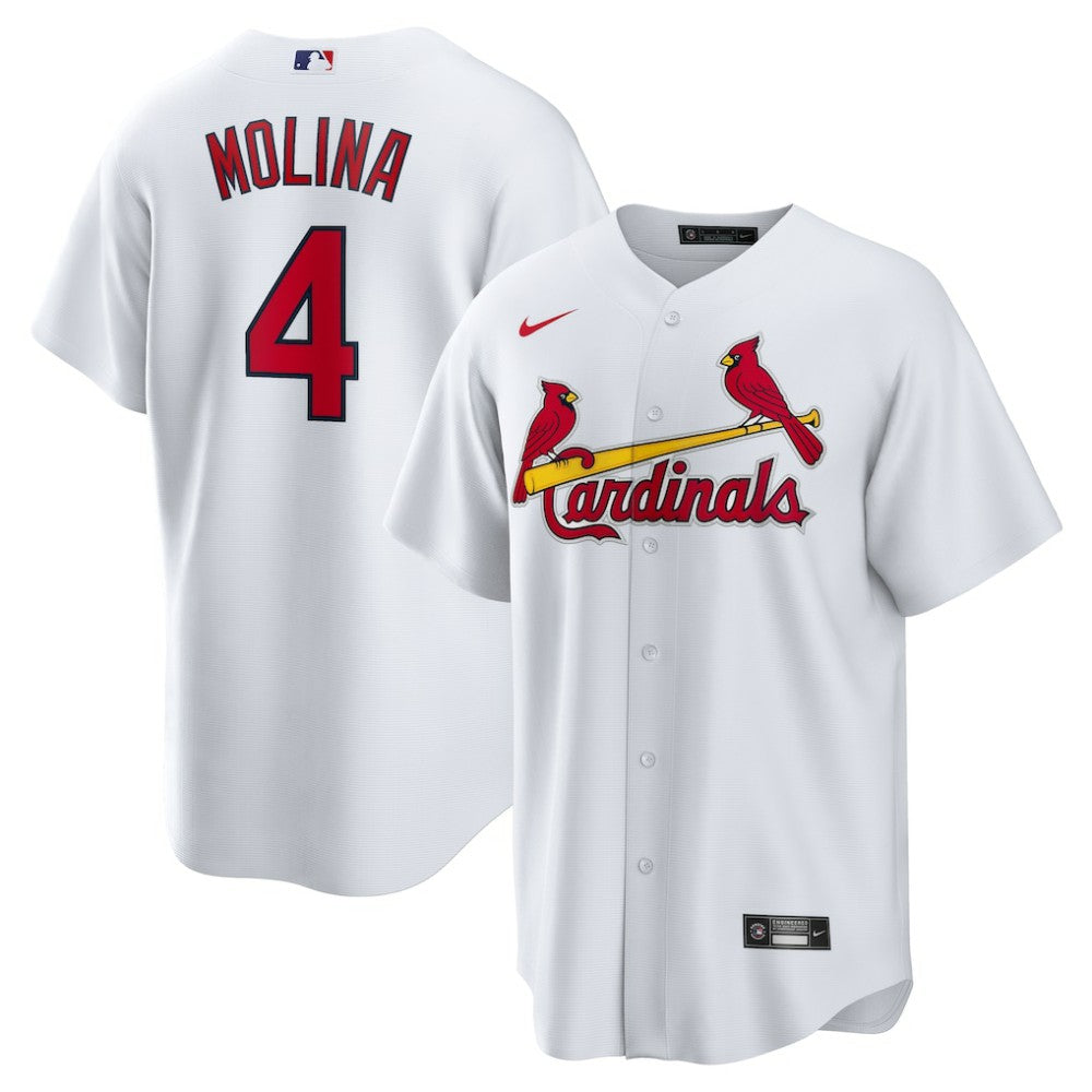 Yadier Molina St. Louis Cardinals Home Replica Retired Player Jersey White | Nike