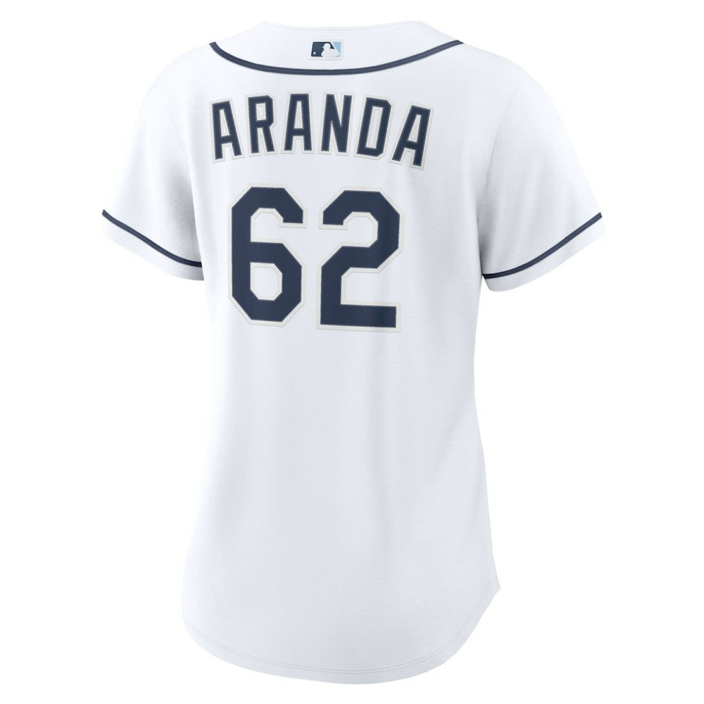 Jonathan Aranda Tampa Bay Rays Women's Home Replica Jersey White | Nike