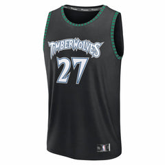 Rudy Gobert Minnesota Timberwolves Fastbreak Jersey - Classic Edition - Black