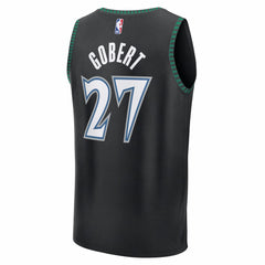 Rudy Gobert Minnesota Timberwolves Fastbreak Jersey - Classic Edition - Black