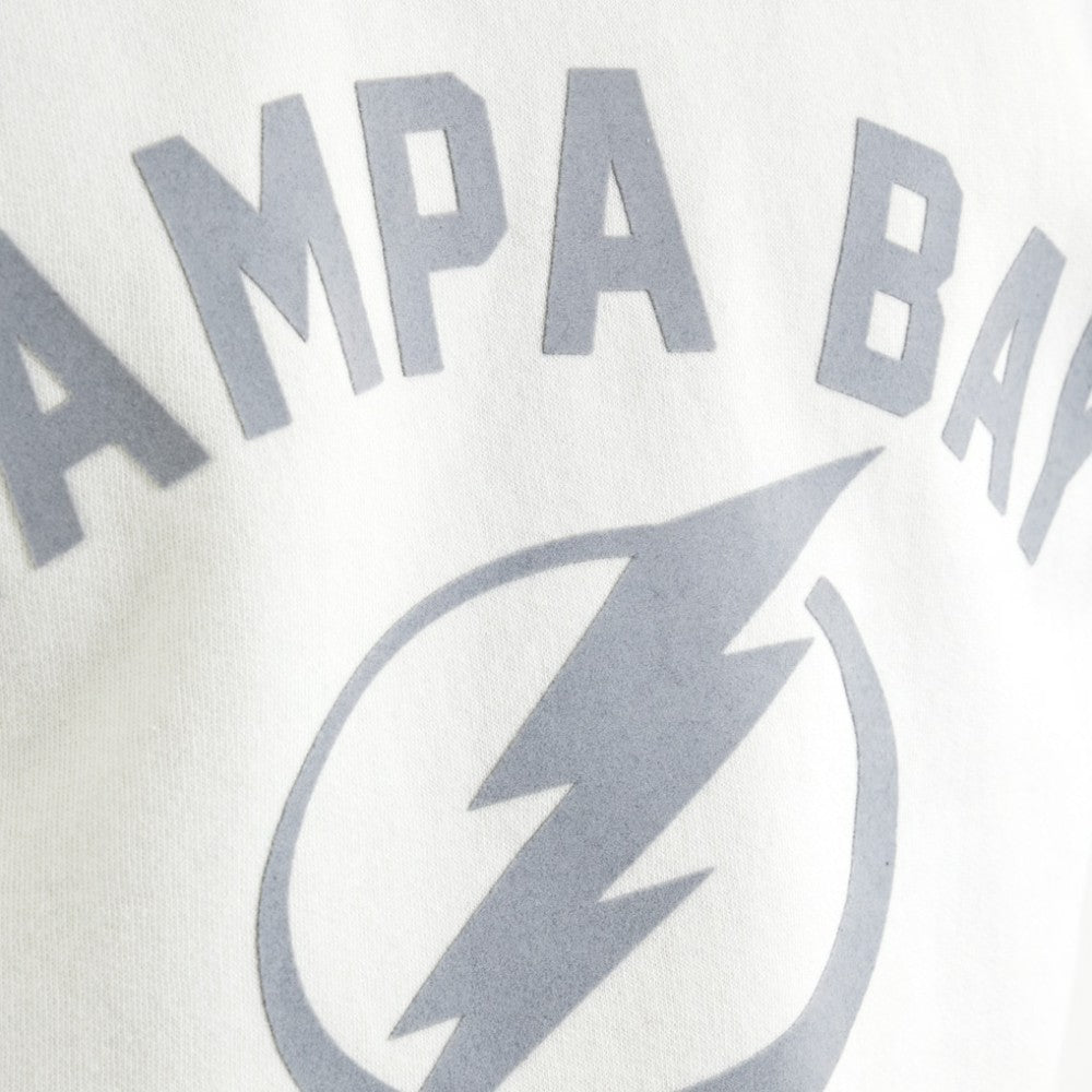 Tampa Bay Lightning Todd Snyder by Fanatics Relaxed Canadian Fleece Crew Heather Gray