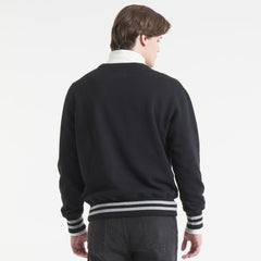 Utah Mammoth Todd Snyder by Fanatics Relaxed Canadian Fleece Crew Black