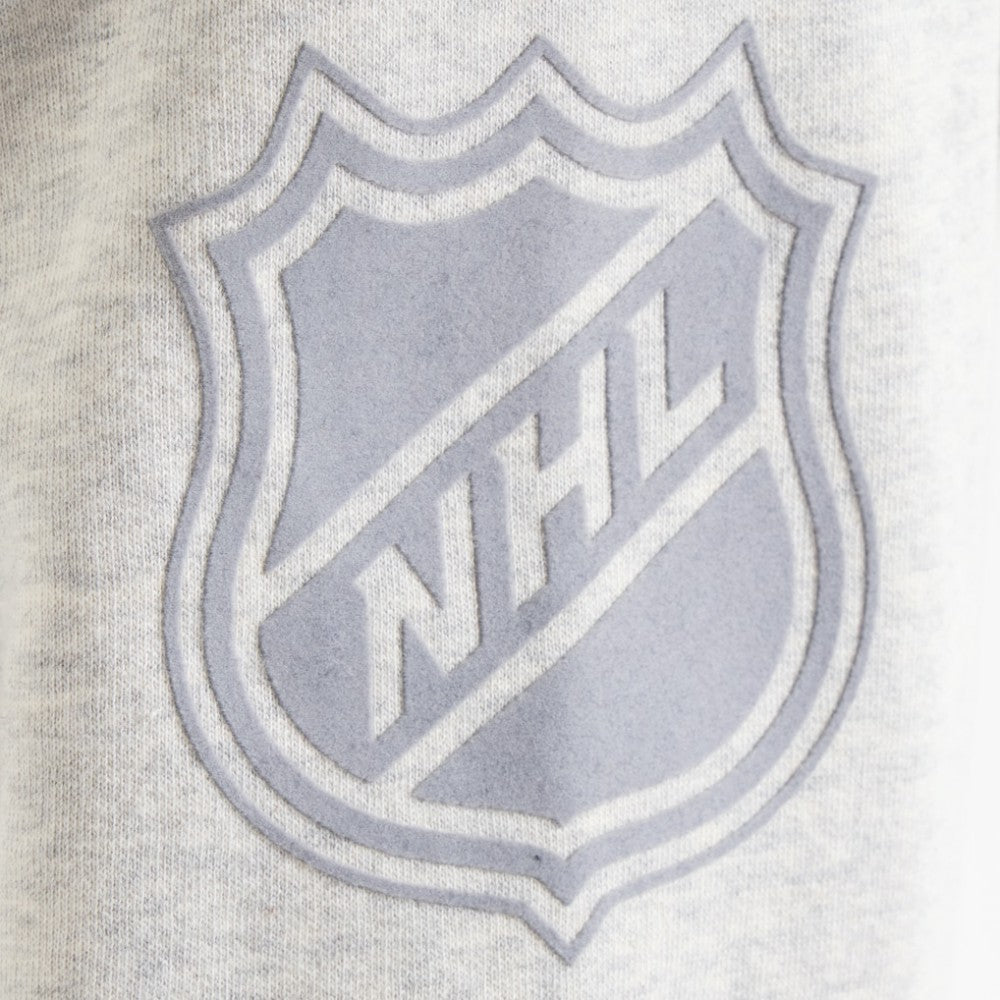Carolina Hurricanes Todd Snyder by Fanatics Relaxed Canadian Fleece Crew Heather Gray