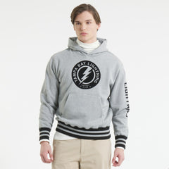 Tampa Bay Lightning Todd Snyder by Fanatics Relaxed Canadian Fleece Hoodie Athletic Heather Gray