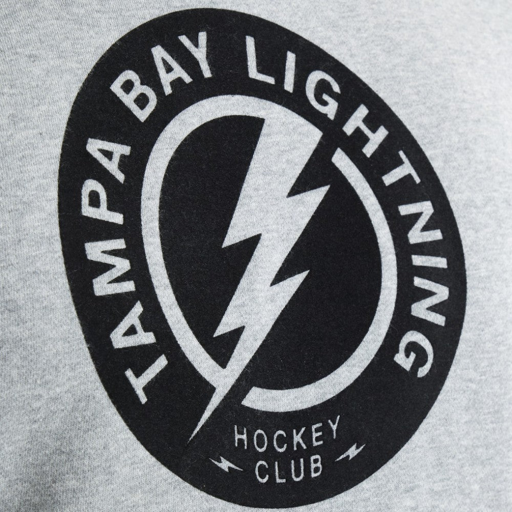 Tampa Bay Lightning Todd Snyder by Fanatics Relaxed Canadian Fleece Hoodie Athletic Heather Gray