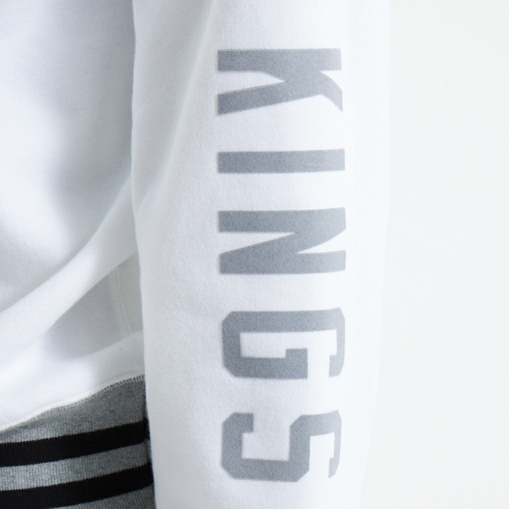 Los Angeles Kings Todd Snyder by Fanatics Relaxed Canadian Fleece Hoodie White