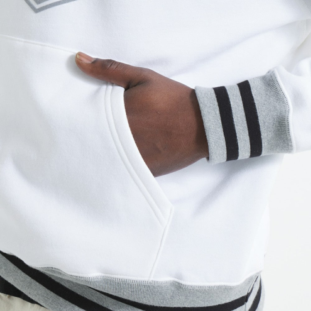 Los Angeles Kings Todd Snyder by Fanatics Relaxed Canadian Fleece Hoodie White