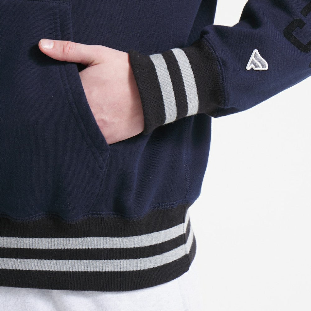 Carolina Hurricanes Todd Snyder by Fanatics Relaxed Canadian Fleece Hoodie Navy