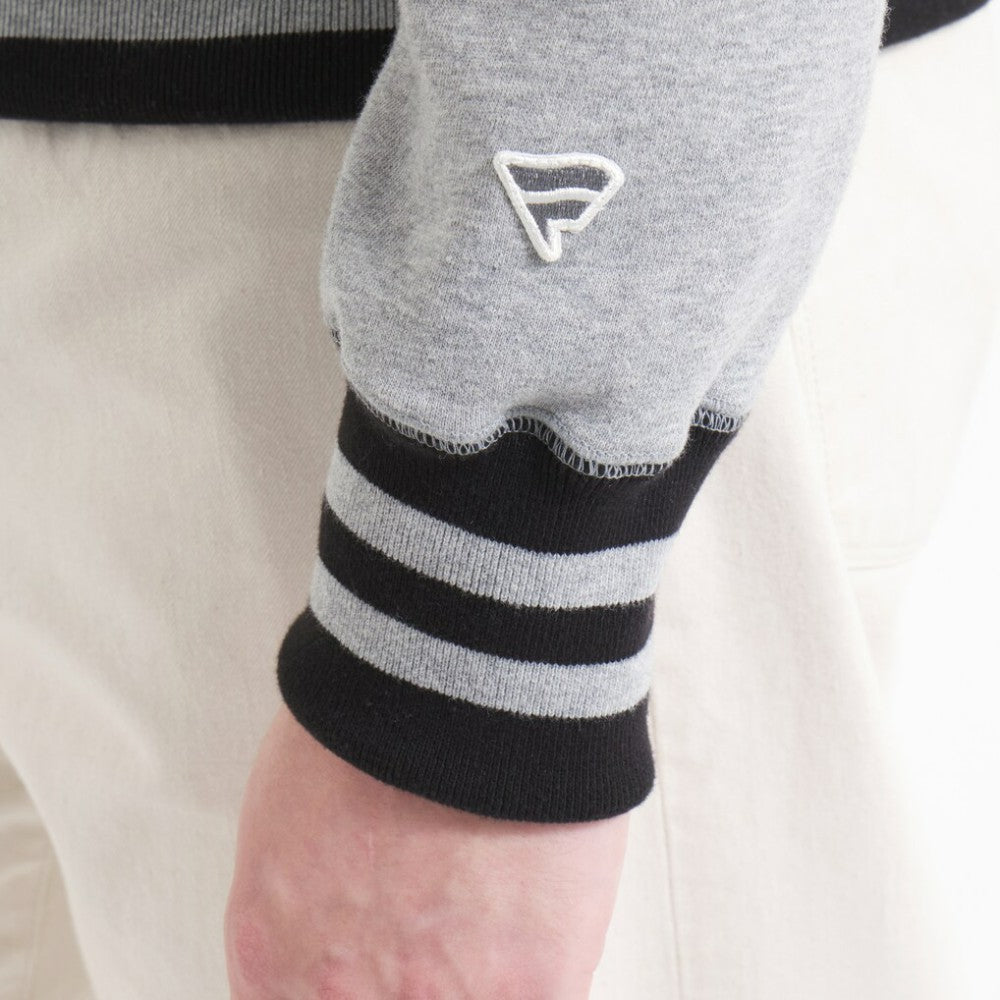 Edmonton Oilers Todd Snyder by Fanatics Relaxed Canadian Fleece Hoodie Athletic Heather Gray