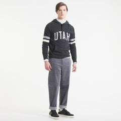 Utah Mammoth Todd Snyder by Fanatics Cashmere Hooded Sweater Heather Black